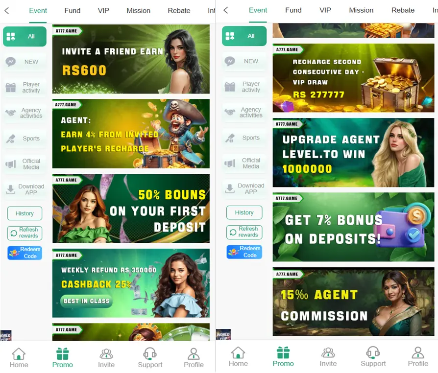 Rewards and Bonuses