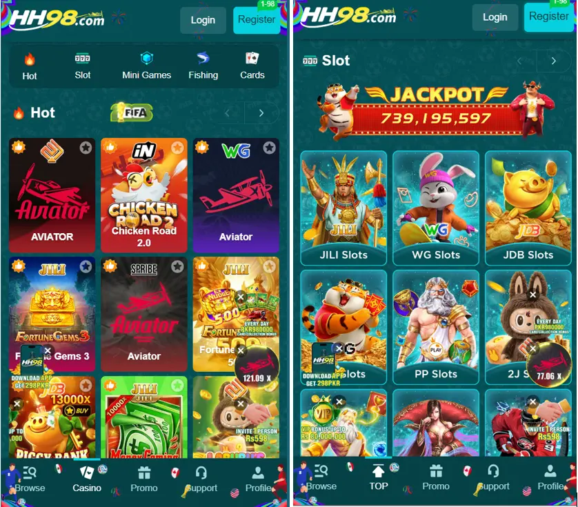 HH98 GAME APK All Games Page