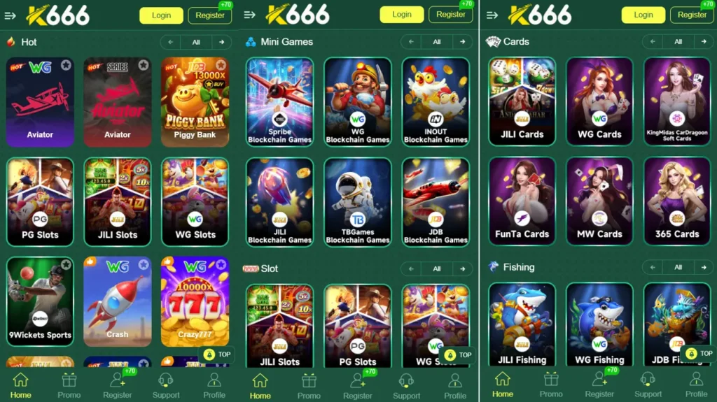 K666 All Games