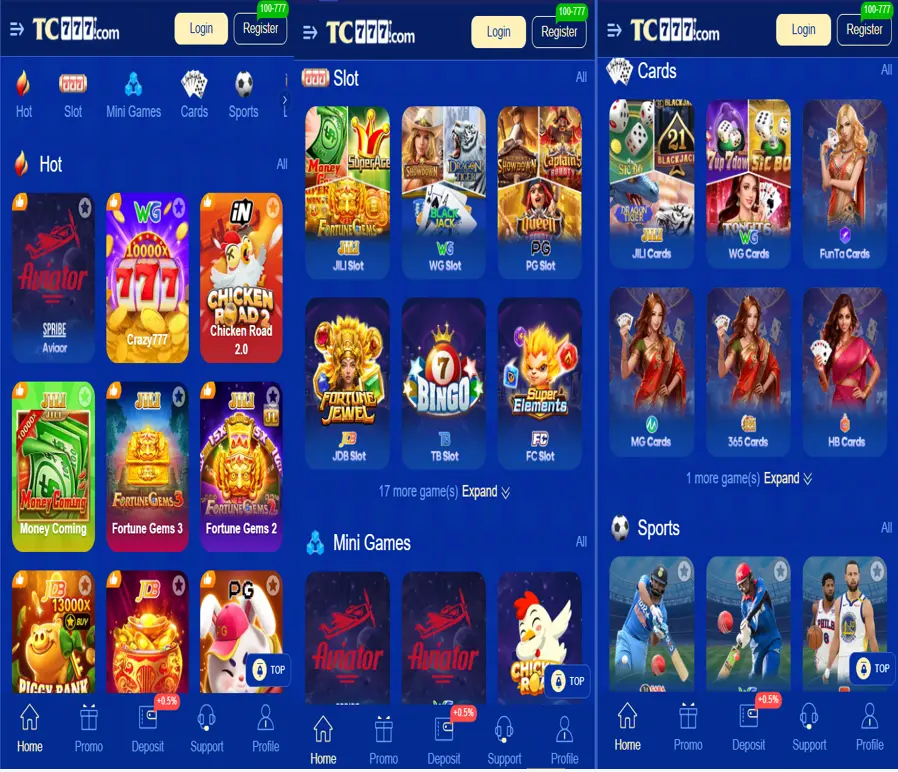 TC777 APK All Games