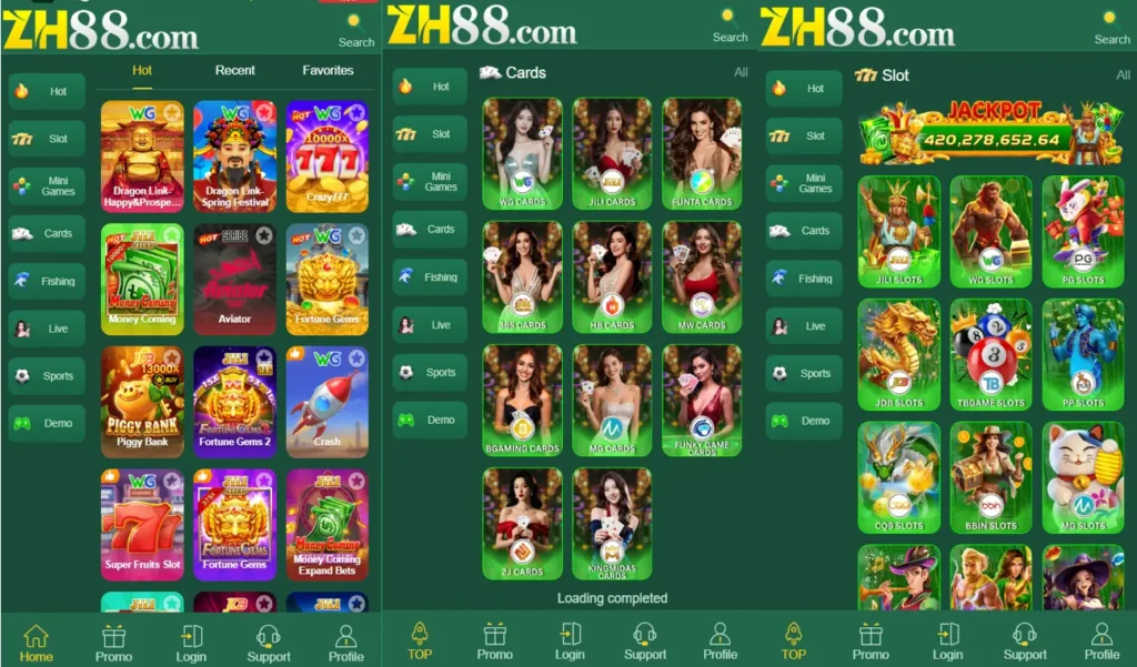 ZH88 All Games