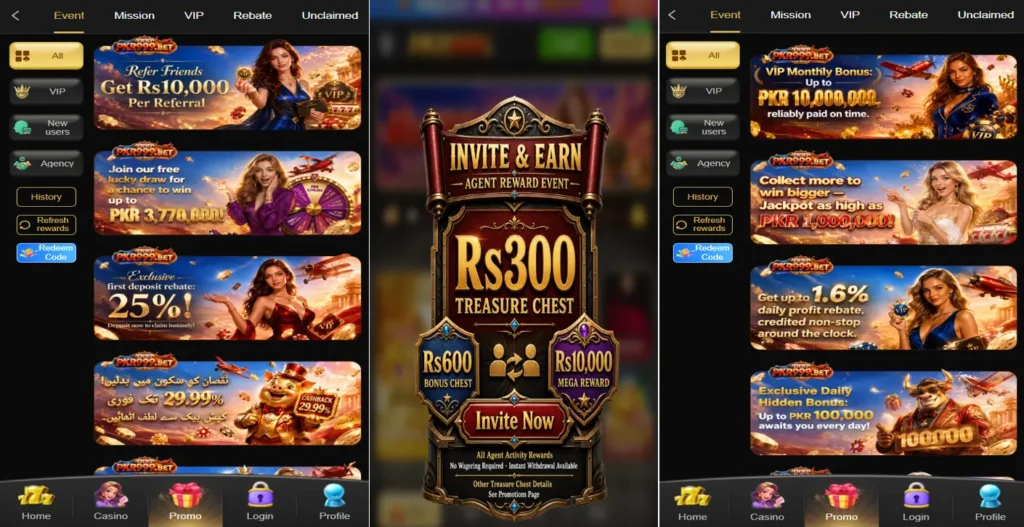 PKR999bet Game APK Rewards and Bonuses
