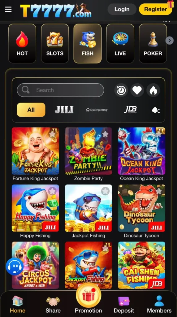 T7777 All Games