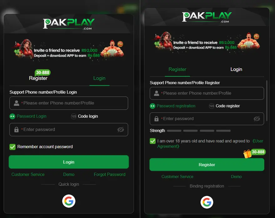 PlayPak Game APK 2026 Login and Register