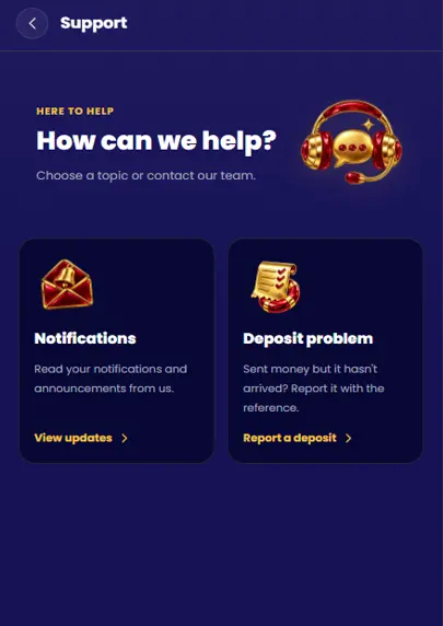 Support and Help